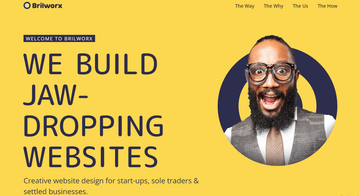 Screenshot of the cloned website